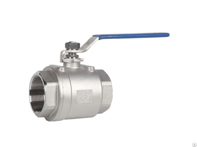 Dn10 Dn50 Stainless Steel Thread Screw Ball Valve