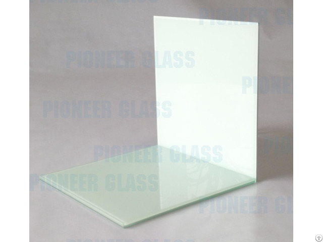 Porcelain White Laminated Glass