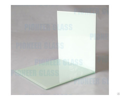 Porcelain White Laminated Glass