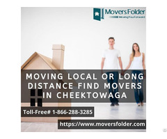 Moving Local Or Long Distance Find Movers In Cheektowaga