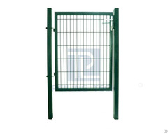Square Pipe Single Wing Basic Style Yard Gate
