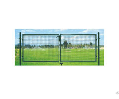 Round Pipe Double Wing Europe Entrance Garden Gate