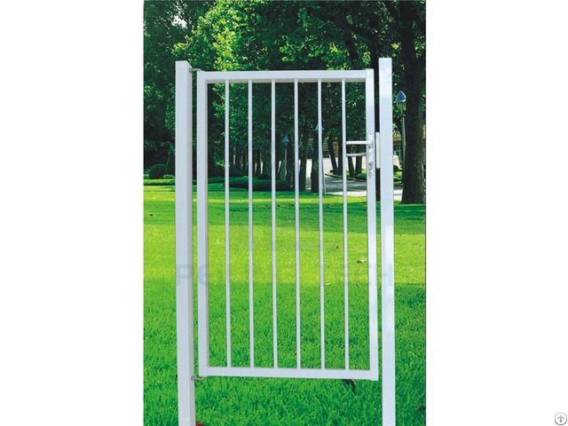 Basic French Door Style Single Wing Bar Gate