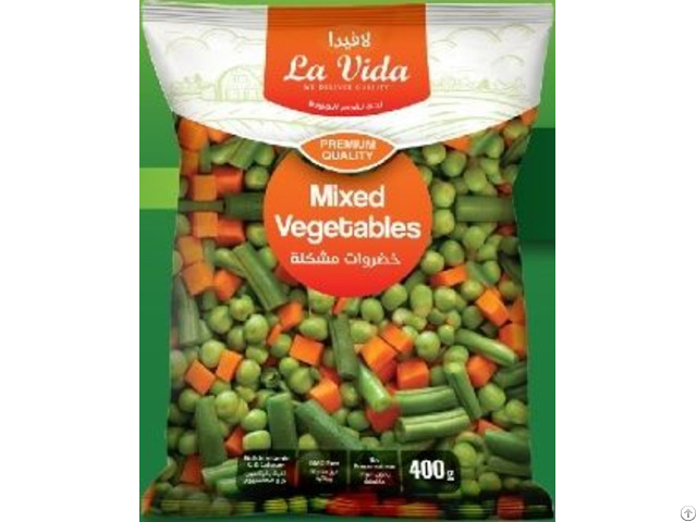 Frozen Mixed Vegetables Free Of Preservatives