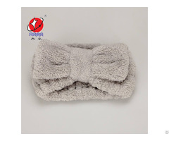 Microfiber Coral Fleece Hair Band