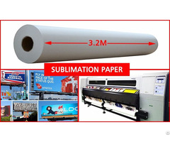 High Quality Large Format 3 2m Dye Sublimation Transfer Paper