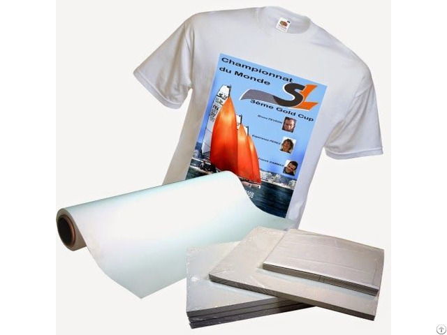 Economy 90gsm Anti Curl Sublimation Transfer Paper For Polyester Textile Printing
