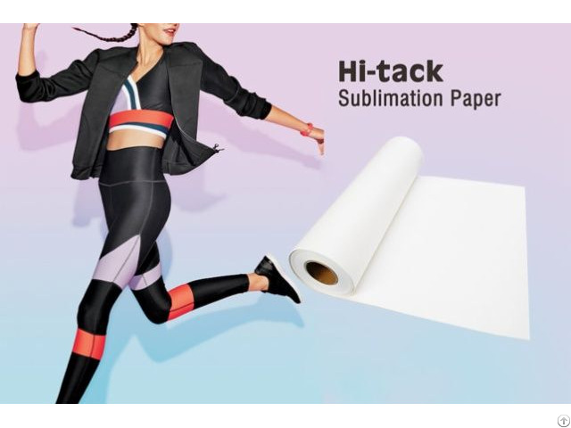 80gsm Sticky Adhensive Sublimation Paper For Elastic Fabric Printing