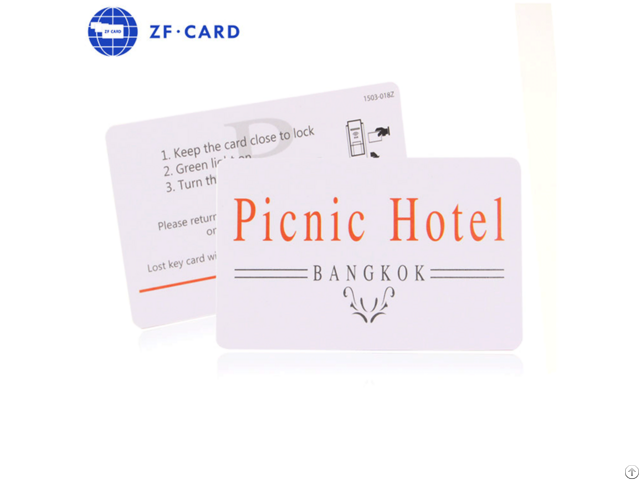 Pvc Standard Size Hotel Room Key Rfid Mifare Ultralight R Decoded Card