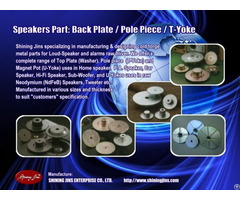 Speakers Part Washer And T Yoke Made In Taiwan