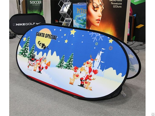 Advertising Horizontal Pop Up Frame Banner