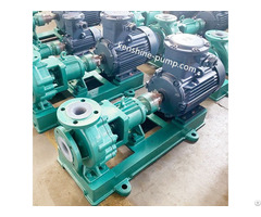 Horizontal Fluorine Lined Centrifugal Pump