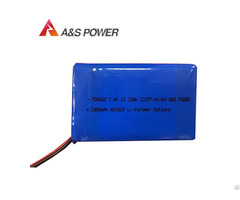 Lithium Battery Pack 2s 704060 7 4v 1800mah