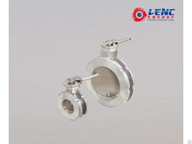 Small Flow Resistance Butterfly Valves Low Torque With 90 Degree