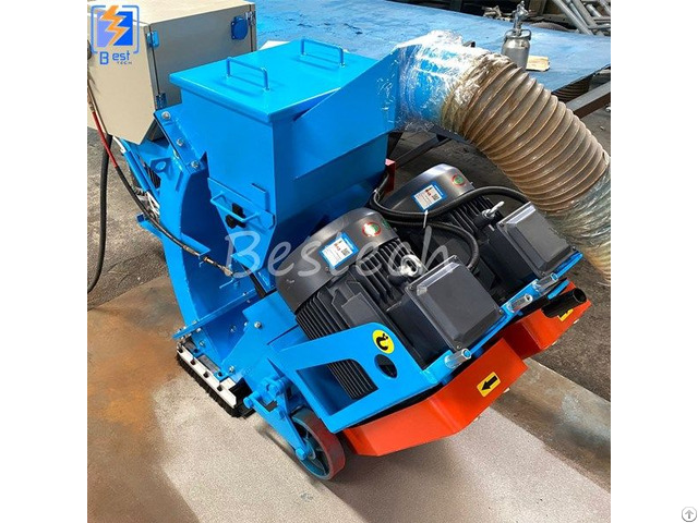 Mobile Steel Plate Shot Blasting Machine