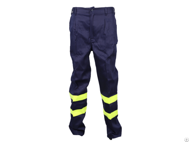 Men S Industrial Flame Retardant Trousers With Reflective Strips