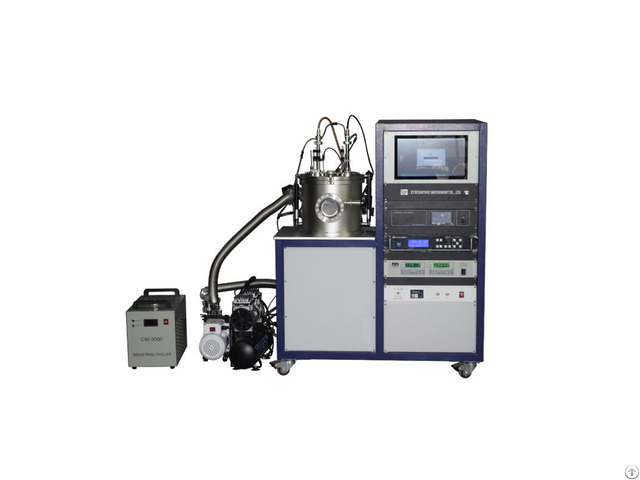 Dual Head Rf Dc Magnetron Sputtering Coater For Scientific Research