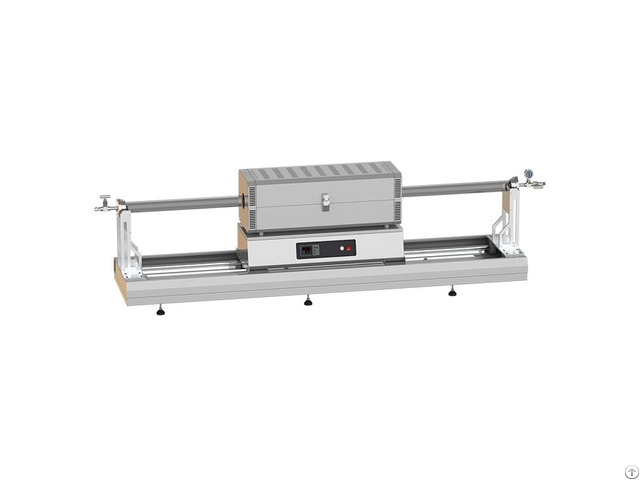 1200 Single Heating Zone Sliding Tube Furnace For Sample Rapid Heat Treatment