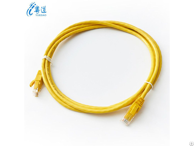 High Speed Round Utp Cat5e Rj45 Patch Cable For Ethernet