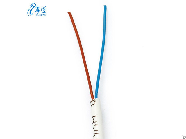 Pvc Jacket Pe Insulation Indoor Communication 2 Cores Telephone Cable