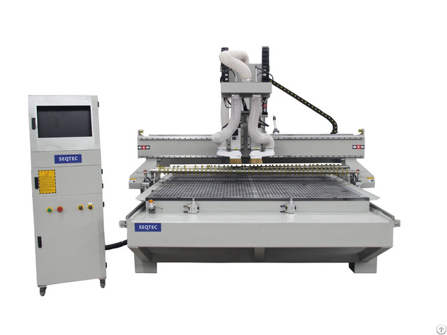 Furniture Production Double Spindle Cnc Router 1825