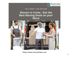 Get The Best Moving Deals From Top Movers In Irvine