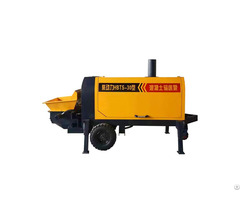 Zw 30 Diesel Concrete Mixer Pump Qijiu