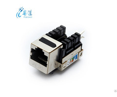 High Quality Custom Colorful Rj45 Rj11 Keystone Jack Ftp Keyston Cat5e