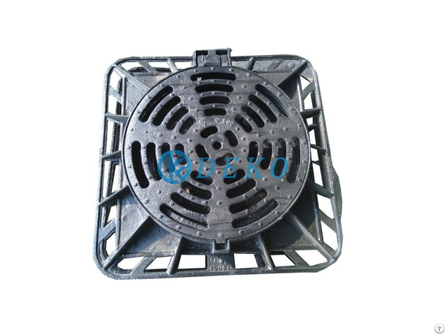 Square Round Grating D400