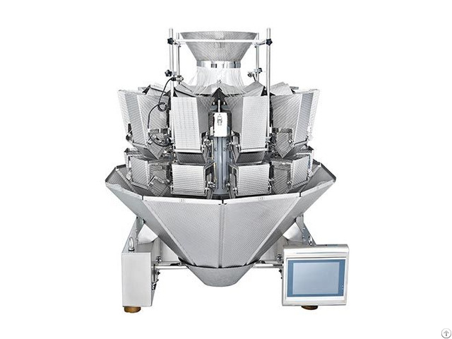 High Accuracy 10 Heads Computer Combined Weigher For Frozen Food