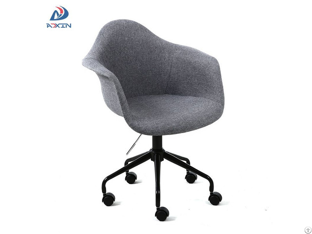 Al 806fs Modern Adjustable Swivel Leisure Office Chair Fabric With Wheels For Sale