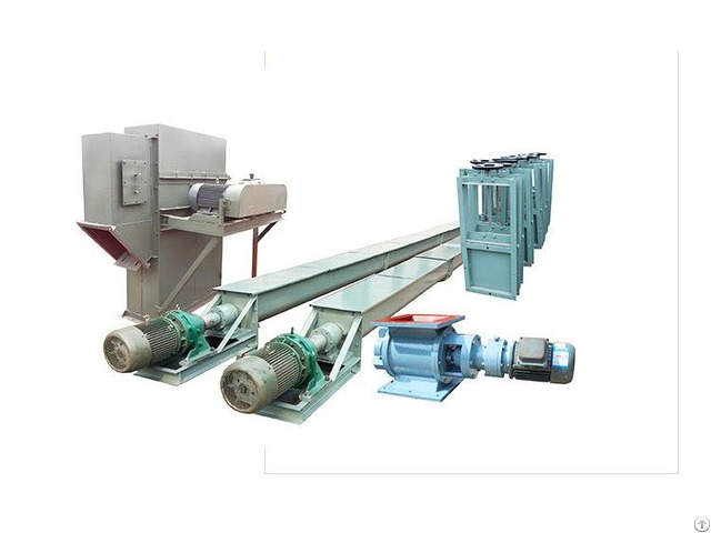 China Supplier Best Capacity Automatic Control Screw Conveyor For Cement