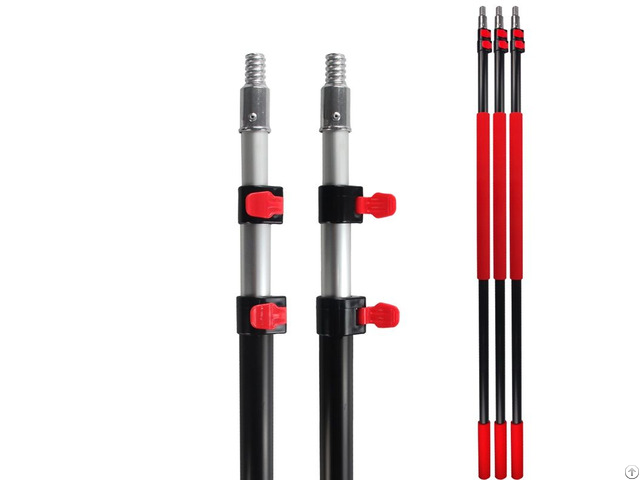 China Aluminum Telescopic Pole With American Thread