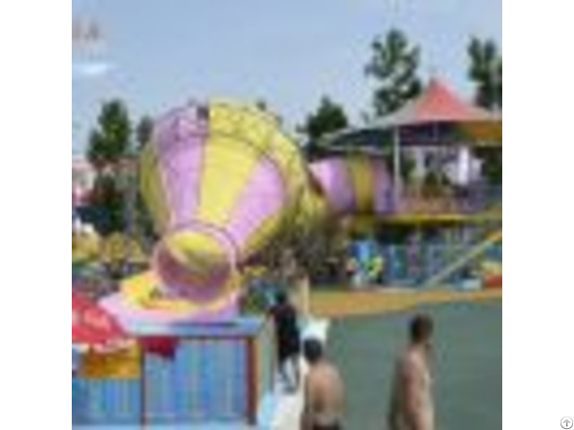 Kids Trumpet Amusement Park Water Slide