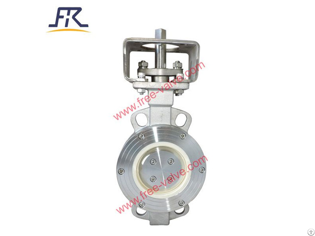 Stainless Steel Ceramic Lined Butterfly Valve