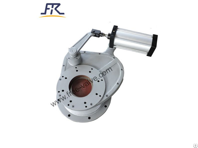 Pneumatic Metal Seated Rotary Disc Gate Valve