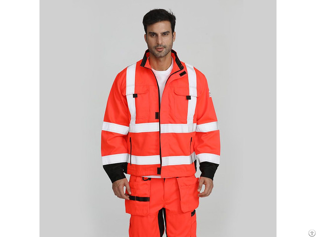 Men S Mining Welding Reflective Security Jacket