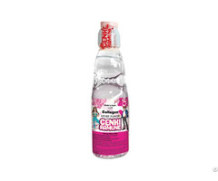 Collagen Lychee Genki Ramune Soda