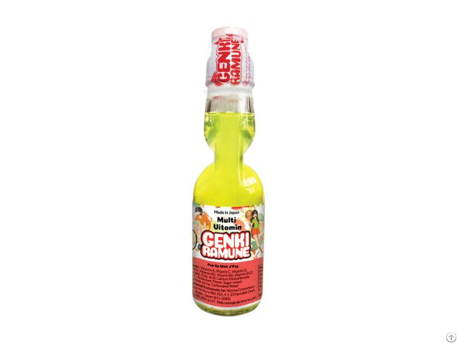 Multi Vitamin Genki Healthy Ramune Soda