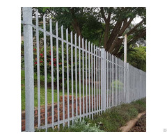 Galvanized Palisade Security Fence