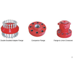 Crossover X Over Flanges With Nuts And Bolts