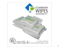 High Density Knit Polyester Nylon Microfiber Blend Cleanroom Wipes