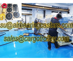 Air Bearing Casters Is Easy To Operating And Workers Can Hold It