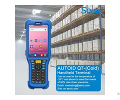 Seuic Autoid Q7 Cold Barcode Scanner Mobile Computer With Powerful Battery