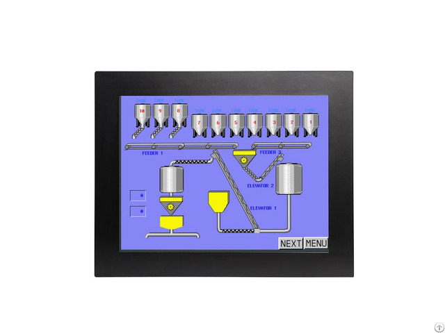 I9 15 Inch Touch Industrial Rugged Tablet Pc Linux Din Rail With Parallel Port