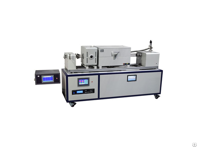 Plasma Enhanced Rotary Chemical Vapor Deposition System For Powder Experiment