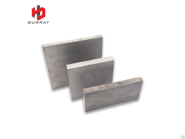Yt14 Custom Square Cemented Tungsten Carbide Plate Blocks Shape