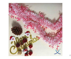 Hexing Hot Sale Christmas Crutches Tinsel Good Quality Foil Garland Gift