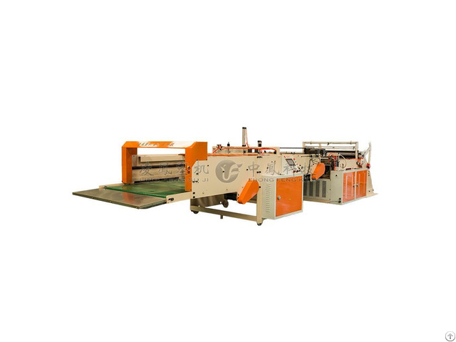Newest Type Cold Cutting Hot Sealing Flat Garbage Bag Making Machine