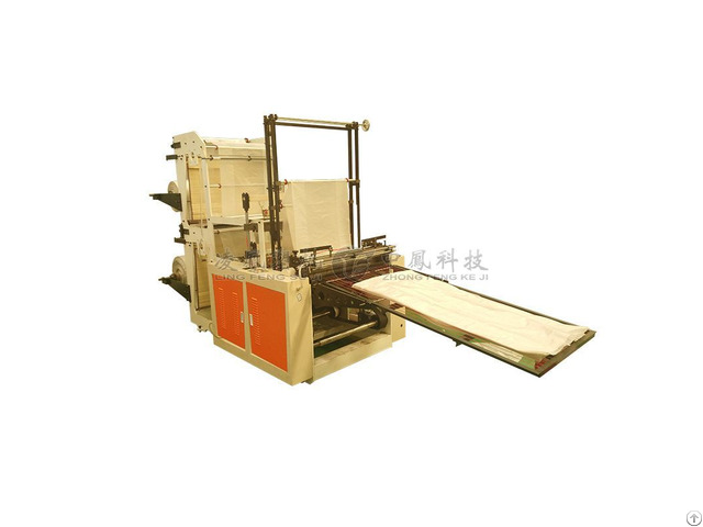 Two Layer Cold Cutting Flat Bag Making Machine